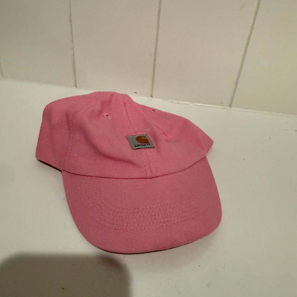 Carhartt Infant Canvas Baseball Cap in Pink